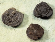 Lead seals from Fort Michilimackinac