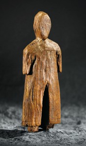Inuit figurine of a Norseman