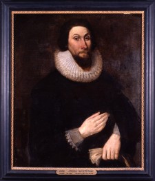 Portrait de John Winthrop, painted ca. 1630-1691, anonymous artist