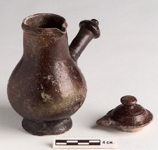 Small ceramic coffee pot