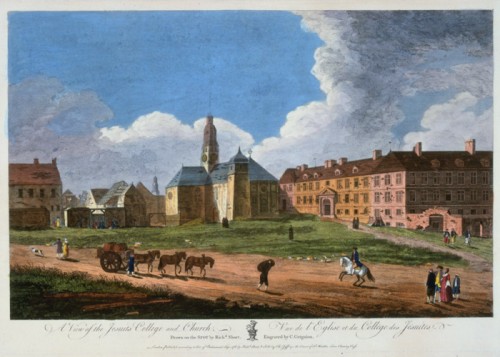A View of the Jesuits College and Church