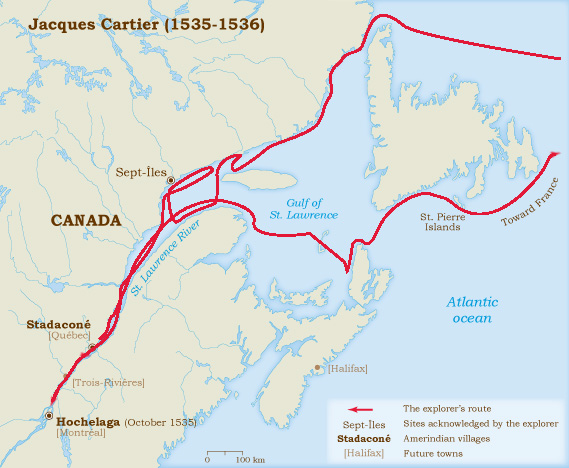 jacques cartier discovery