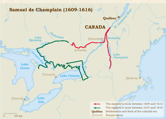 Champlain 1609-1616