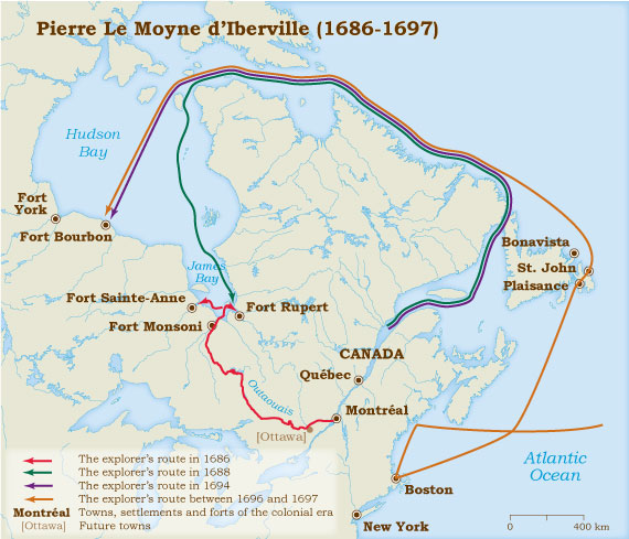 Iberville 1686-1697