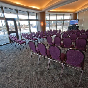 Chairs in the River View Salon