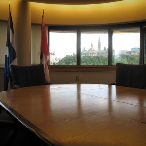 Executive boardroom
