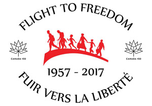 Logo - Flight to Freedom, 1957-2017