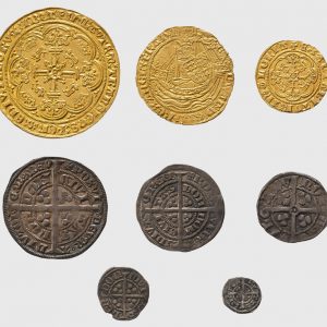 Eight Coins, England and France, 1327–1377