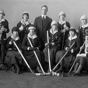 Girls’ hockey team, Royal Victoria College