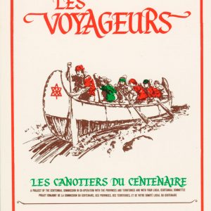 Centennial Voyageur Canoe Pageant postcard