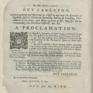 Quebec Act, 1774