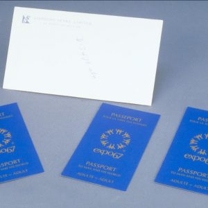 Expo 67 souvenir passport