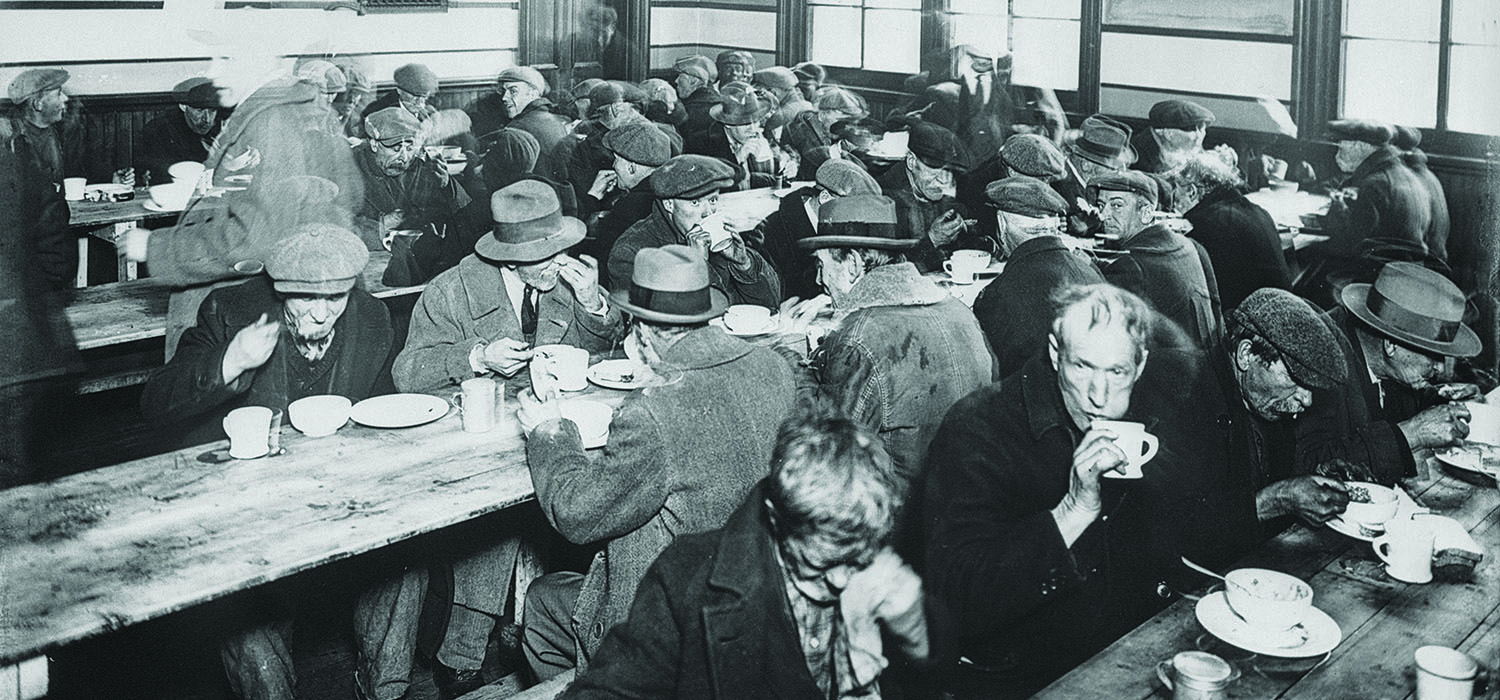 A group of people eating at a table in Ottawa.