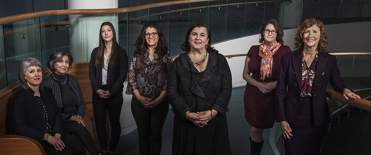 Seven women