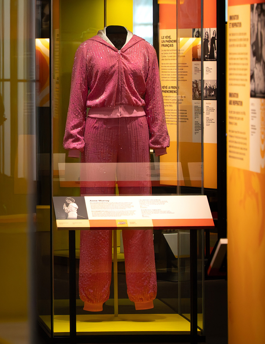 A hand-beaded outfit