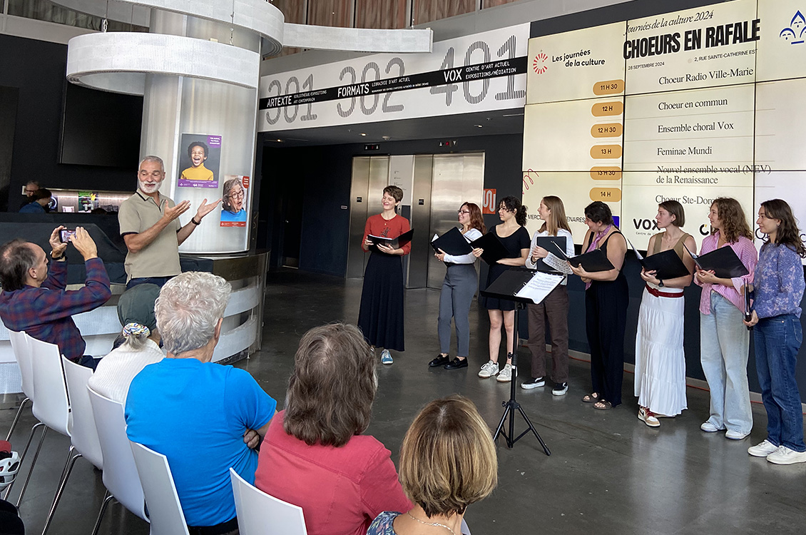 A choir