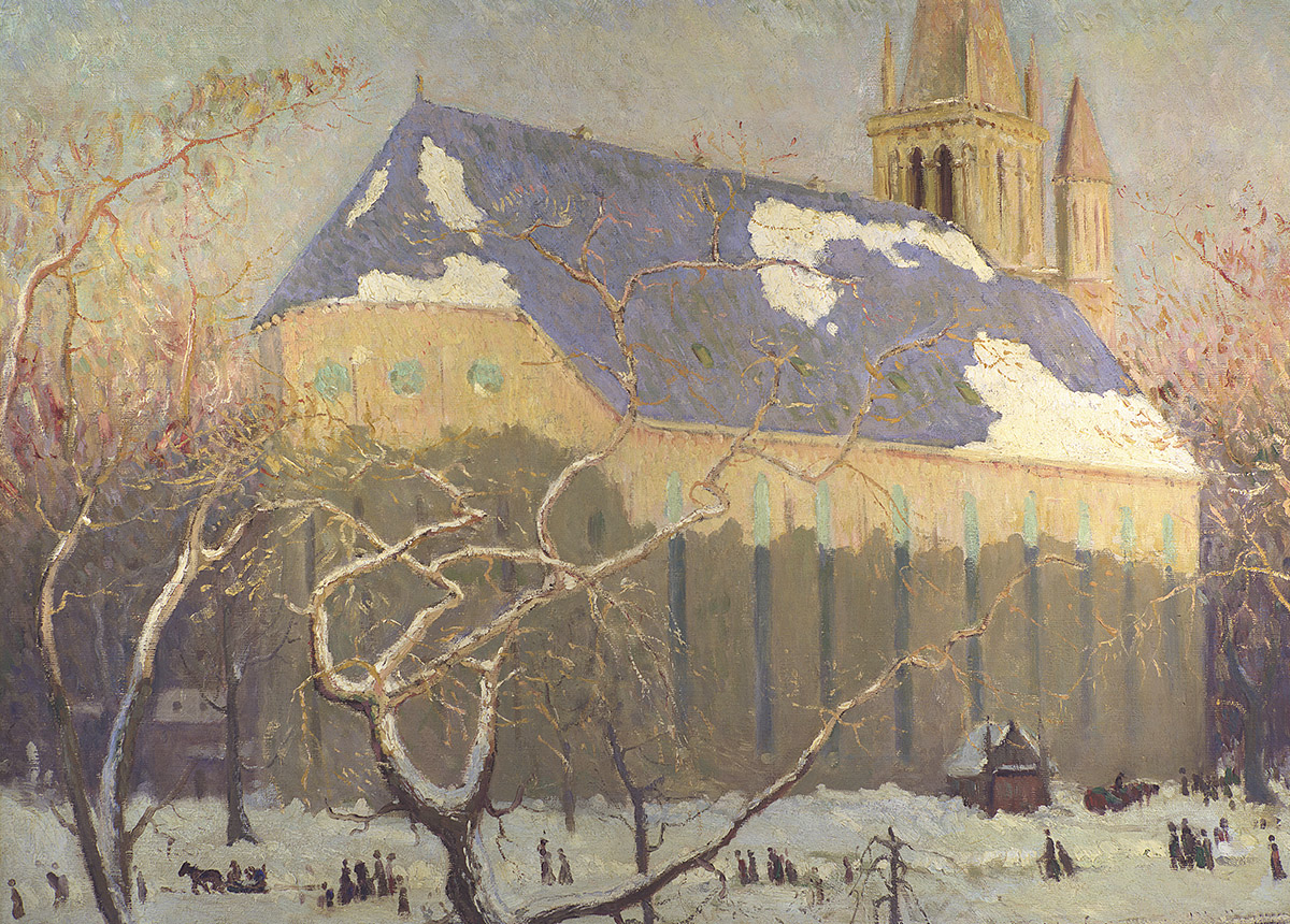 Exterior of a church