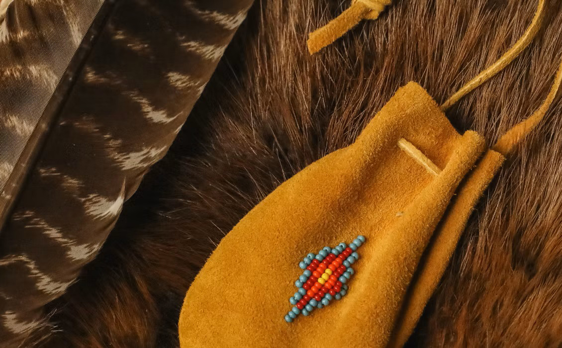 Leather pouch