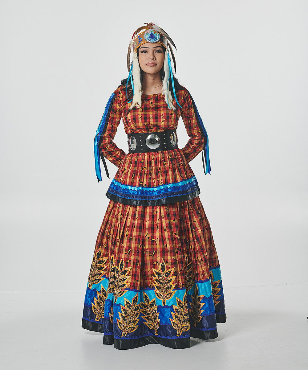 A young woman