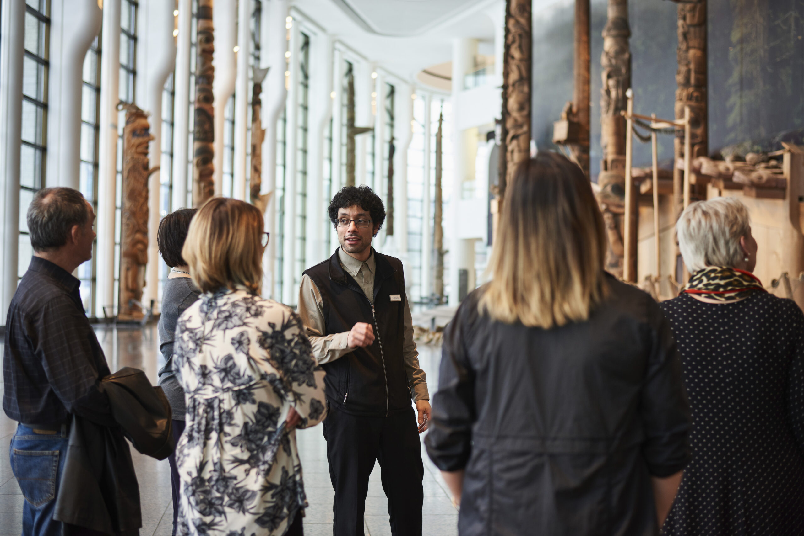 A group visiting the Museum