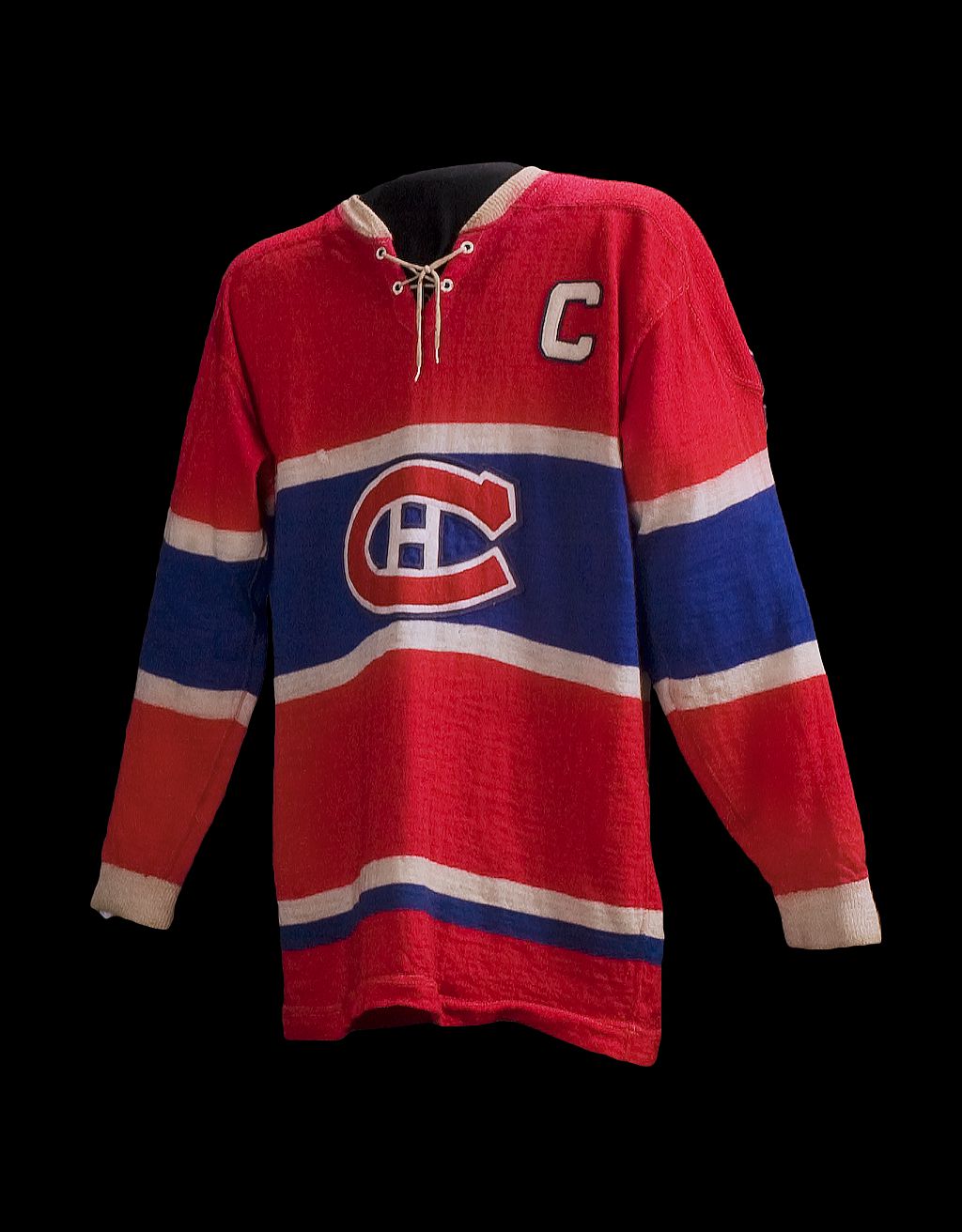 Chandail de capitaine des Canadiens de Montréal.//Montreal Canadiens captain’s jersey